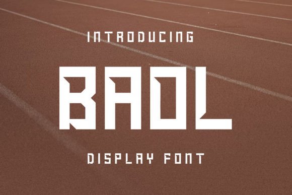 Baol: A Display Font That Feels Like a Warm Welcome