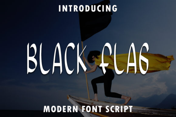 Black Flag: A Bold, Unapologetic Display Font