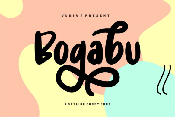 Bogabu: A Display Font That Makes Your Brand Feel Intentional