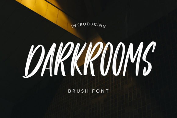 Darkrooms: A Bold Display Font for Scroll-Stopping Campaigns