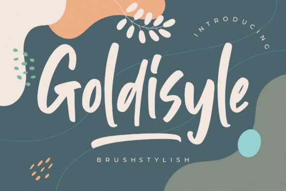 Goldisyle: A Brushed Display Font That Feels Like a Thoughtful Handshake