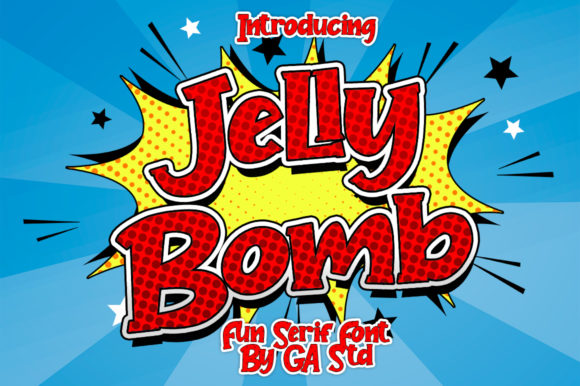 Jelly Bomb: A Friendly Display Font That Pops in Real Campaigns