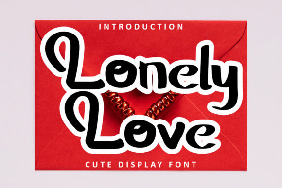 Lonely Love: A Display Font That Feels Like Sunlight on Paper