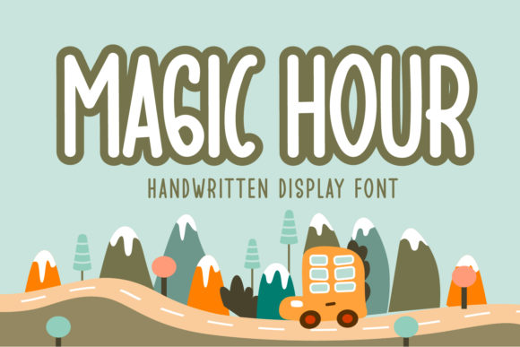 Magic Hour: A Display Font That Feels Like Sunlight on Paper