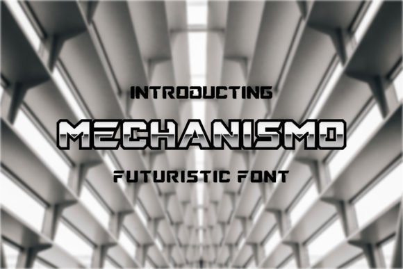 Mechanismo: A Display Font with Quiet Confidence