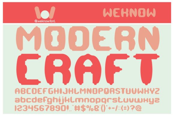 Modern Craft: A Display Font That Anchors Editorial Mood