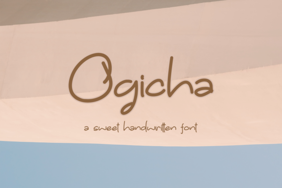 Ogicha: A Quietly Confident Display Font