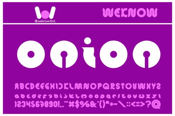 Onion Rings: A Display Font That Adds Personality to Your Brand