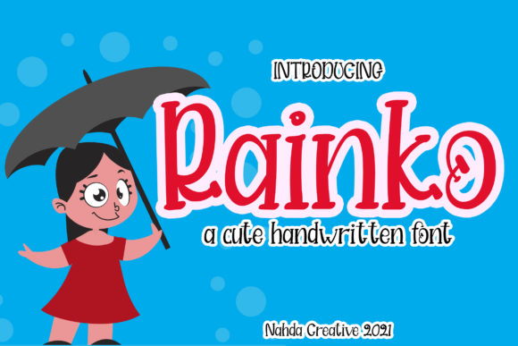 Rainko: A Sweet, Friendly Display Font for Thoughtful Design