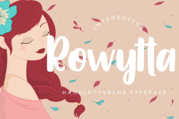 Rowytta: A Refined Paint-Brushed Display Font for Digital Branding